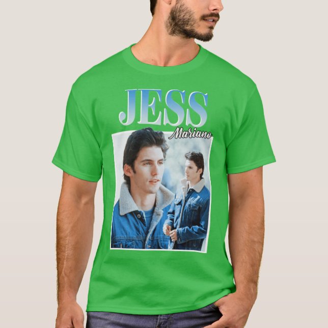 Jess Mariano Vintage Homage retro T-Shirt (Front)