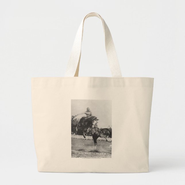 Jess Stahl on Glass Eye. Large Tote Bag (Front)
