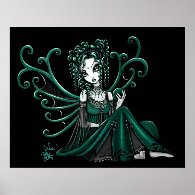 "Jesse" Green Fairy Poster (Front)