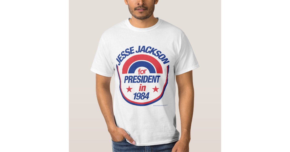 jesse jackson 1988 t shirt