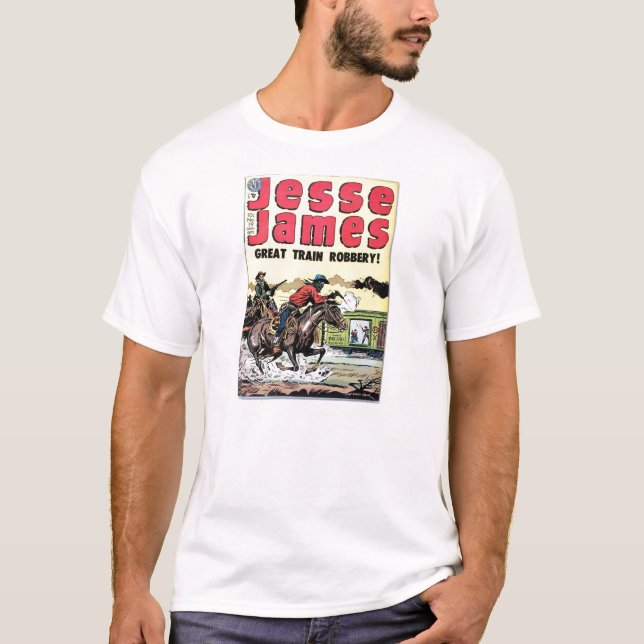 Jesse James Train Robbery T-Shirt (Front)
