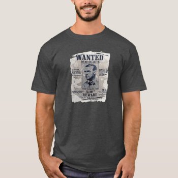 Jesse James Wanted Poster T-shirt by Impactzone at Zazzle