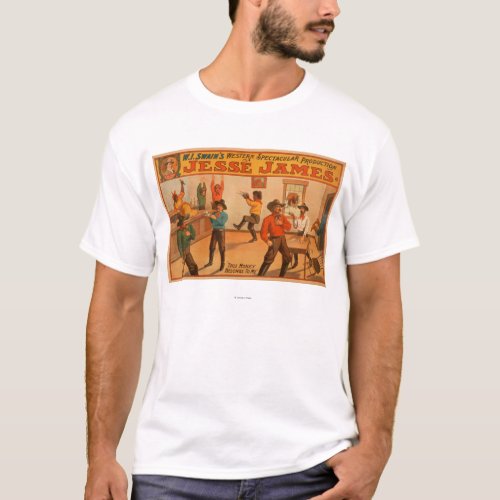 Jesse James Western Spectacular Production T_Shirt