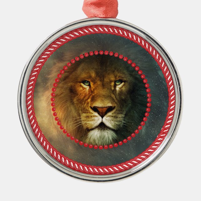 Jesse Lion Ornament #1 (Front)