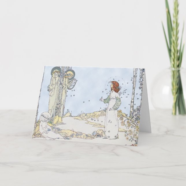 Jesse Marion King illustration Holiday Card (Front)