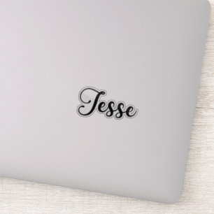 Jesse Name - Handwritten Calligraphy Sticker
