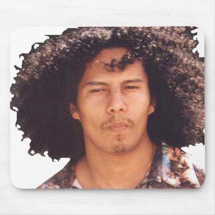 Jesse Raudales Famous Headshot solo Mousepad