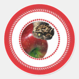 Jesse Tree Apple Sticker
