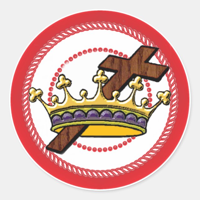 Jesse Tree Crown Sticker (Front)