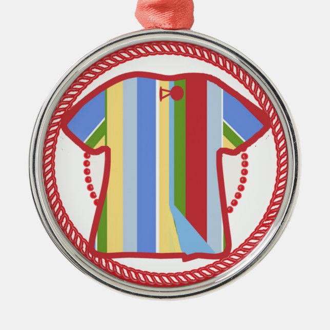 Jesse Tree Joseph Coat Ornament  #1 (Front)