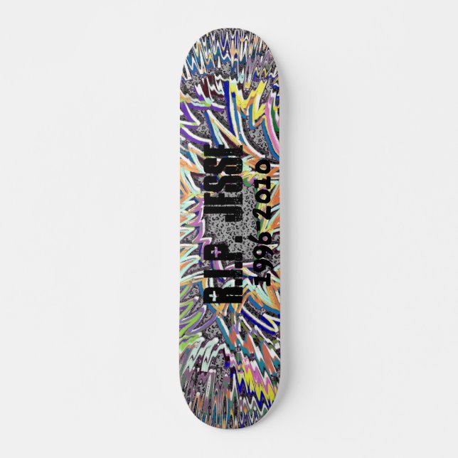 Jesse Version 14 Skateboard Deck (Front)