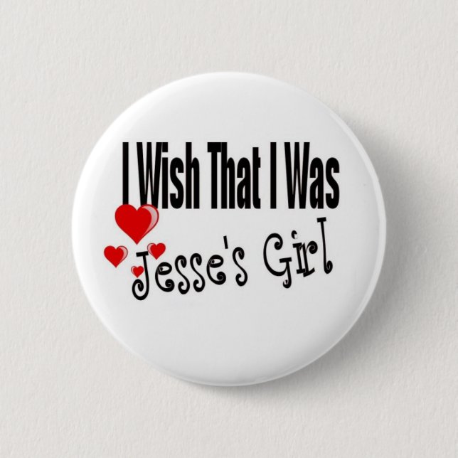 Jesse's Girl Pin (Front)