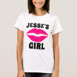 Jesse&#39;s Girl T-shirts at Zazzle