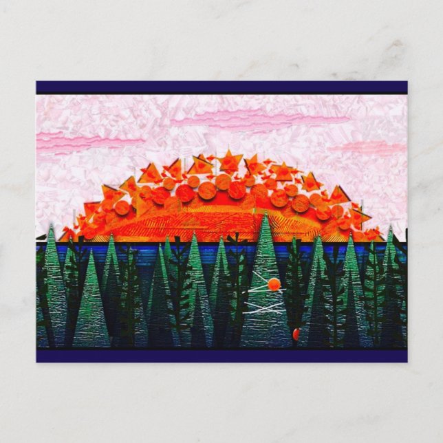 JESSICA ANNE FRANK "FALL"  HOLIDAY POSTCARD (Front)