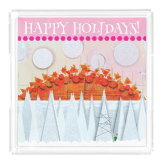 JESSICA ANNE FRANK "WINTER" ACRYLIC TRAY