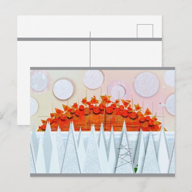 JESSICA ANNE FRANK "WINTER" Thank You Card (Front/Back)