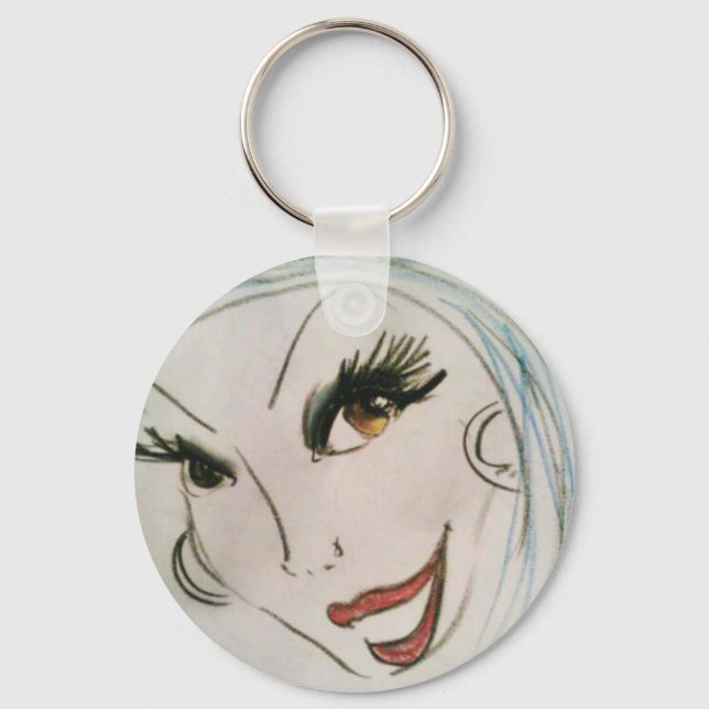 Jessica Cruz keychain (Front)