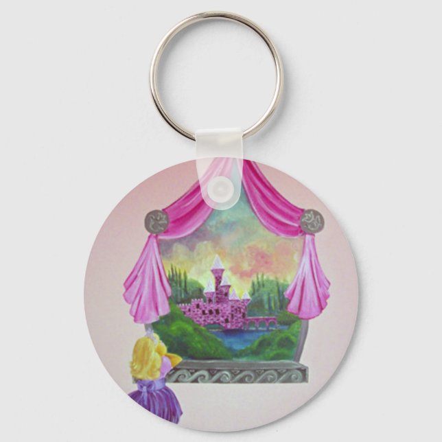Jessica Cruz Princess Dreams Keychain (Front)