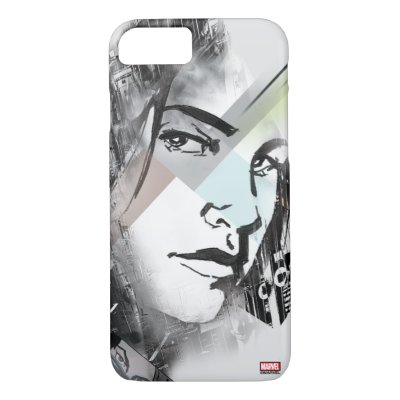 Jessica Jones Face Graphic iPhone 8/7 Case