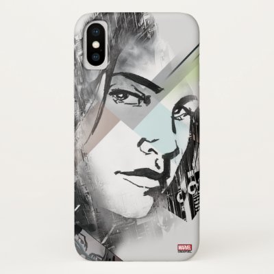 Jessica Jones Face Graphic iPhone X Case