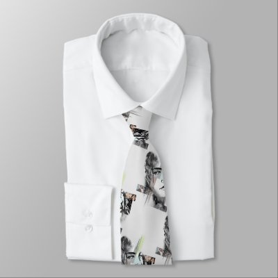 Jessica Jones Face Graphic Neck Tie