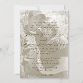 Jessica & Mike Invitation