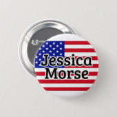 Jessica Morse Button (Front & Back)