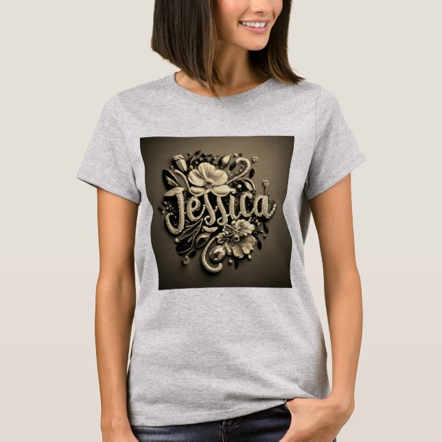 jessica name tshirt  (Front)
