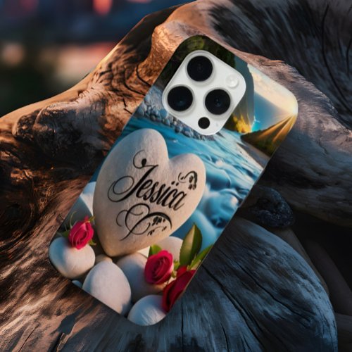 Jessicas Heart stone River iPhone 15 Pro Case