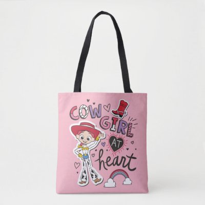 Jessie &quot;Cowgirl At Heart&quot; Tote Bag