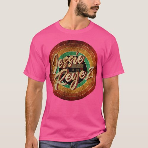 Jessie Reyez Vintage Circle Art T_Shirt
