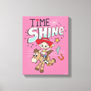 Jessie "Time To Shine" Canvas Print