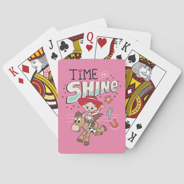 Jessie "Time To Shine" Playing Cards (Back)