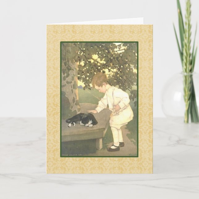 Jessie Wilcox Smith artwork. Card (Front)