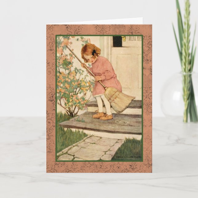 Jessie Wilcox Smith artwork. Card (Front)