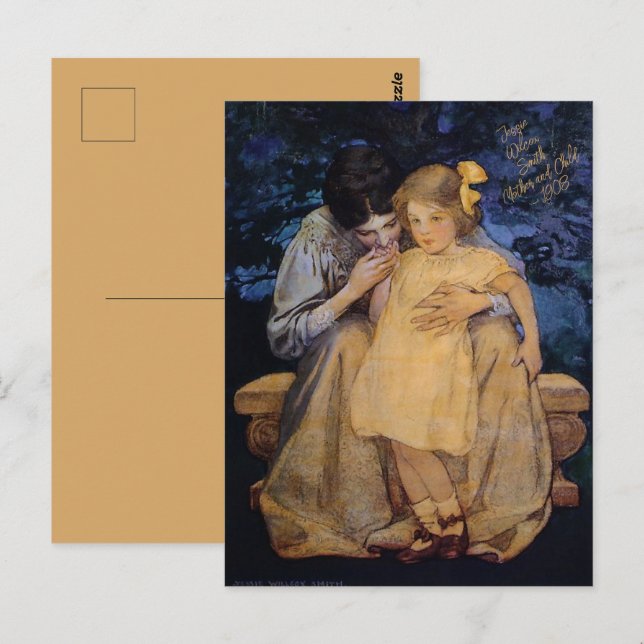 Jessie Wilcox Smith Mother and Child  Postcard (Front/Back)