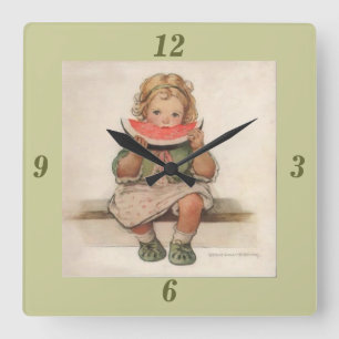 Jessie Wilcox Smith Wall Clock