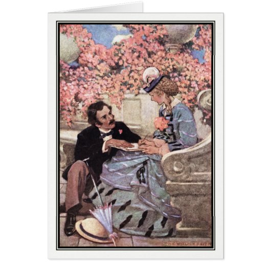 Jessie Willcox Smith - Laurie and Amy Cards (Front)