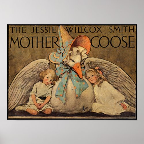 Jessie Willcox Smiths Mother Goose Print