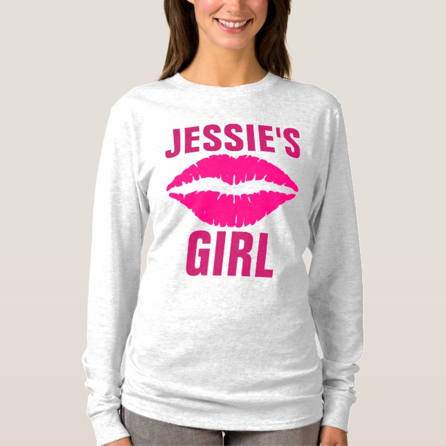 JESSIE'S GIRL VINTAGE KISS T-SHIRTS (Front)