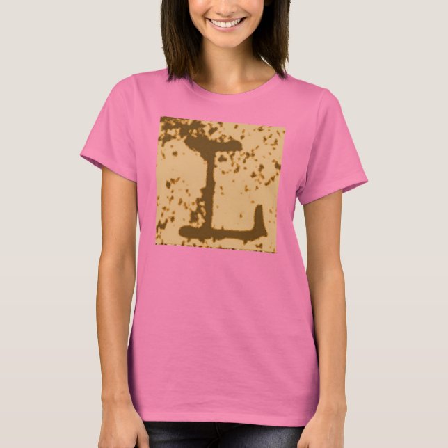 Jessie's Letter "L" Monogram T-shirt (Front)