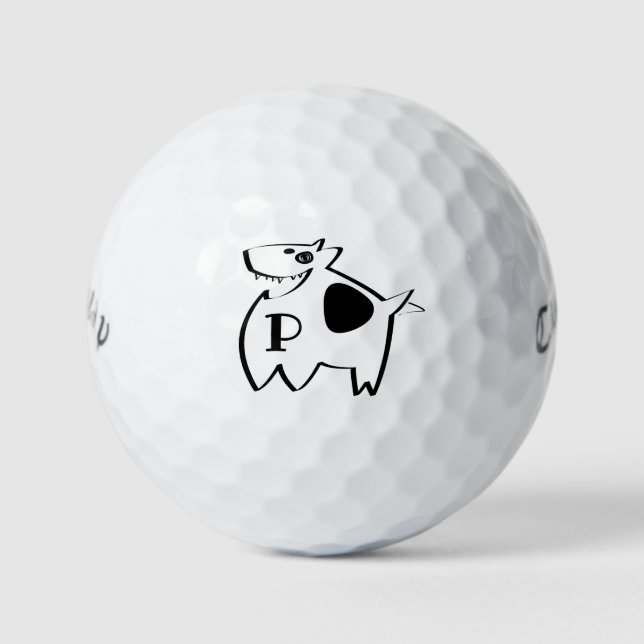Jessy with your initial golf balls (Front)
