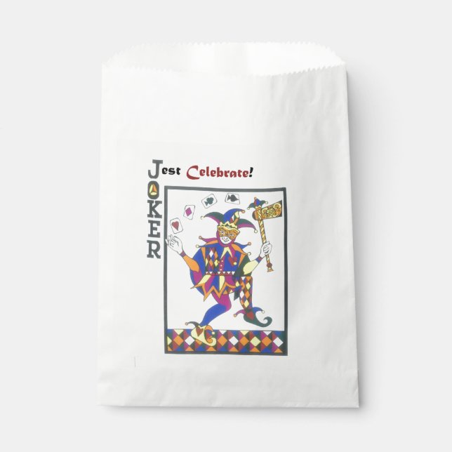 Jest Celebrate Favor Bag (Front)