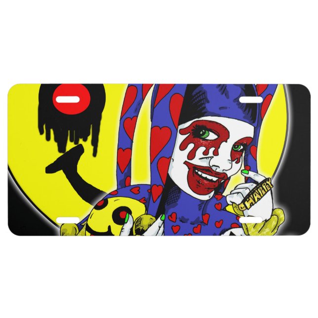 Jesta Killa: Be Happy License Plate (Front)