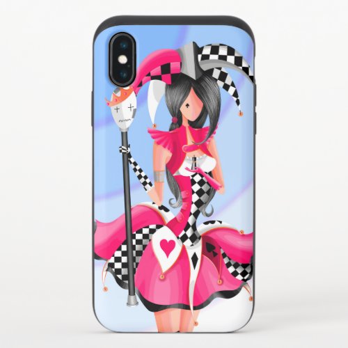 Jester and puppet king  iPhone x slider case