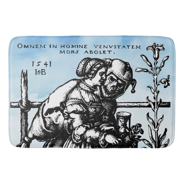 Jester Death and the Maiden Bath Mat (Front)