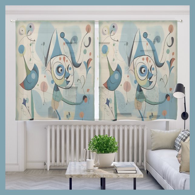 Jester Dreams Sheer Curtains (Jester Dreams Sheer Curtains
)