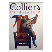 Jester entertaining card (Front)