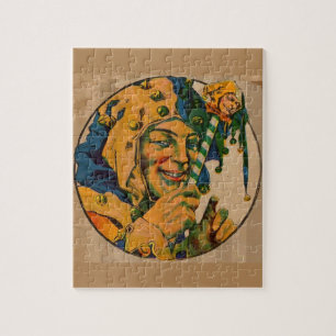 jester from the 1920s jigsaw puzzle