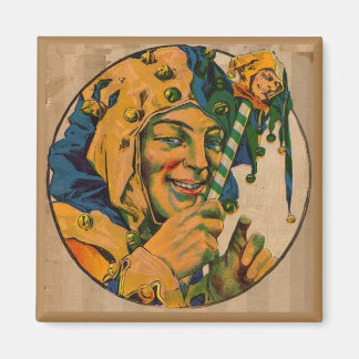 jester from the 1920s magnet